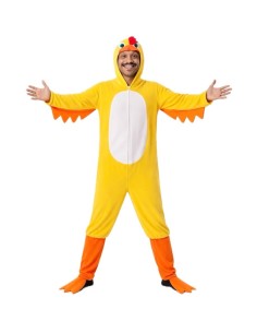 Costume di Pollo Taglia L - di alta qualità, ideale per il Carnevale, feste a tema ed eventi speciali.